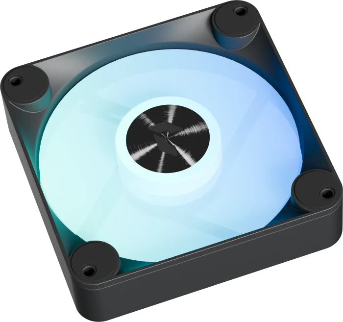 Aerocool APNX FP1-R | 120mm PWM Fan | ARGB Lighting | Black - New - Image 6