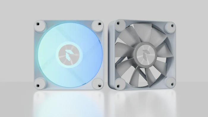 Aerocool APNX FP1-R | 120mm PWM Fan | ARGB Lighting | White - New - Image 8