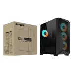 Gigabyte C301 Glass ATX Chassis | 2x 3.5'' & 2x 2.5'' Drive Bays | 360mm Radiator Support | 4x 120mm Fans Included - New - Image 2