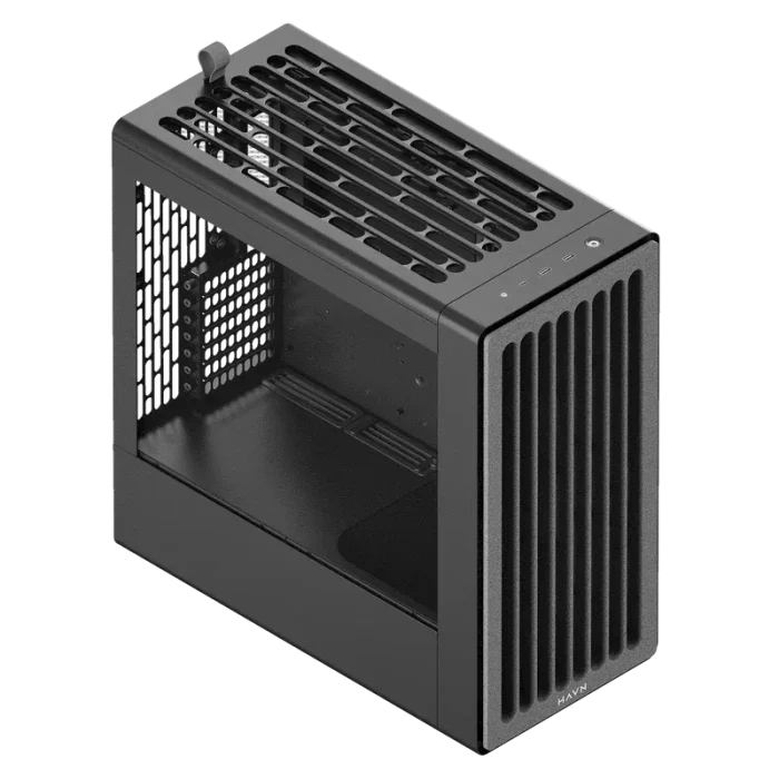 Aerocool HAVN BF 360 Flow | EATX Full Tower | 360mm AIO Support | Up to 7 Fan Slots | Adjustable GPU Bracket - New - Image 4