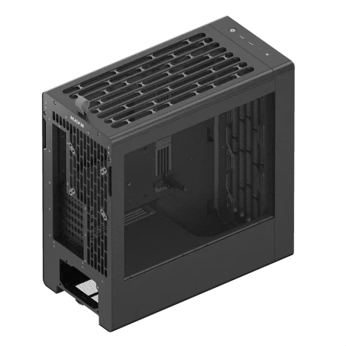 Aerocool HAVN BF 360 Flow | EATX Full Tower | 360mm AIO Support | Up to 7 Fan Slots | Adjustable GPU Bracket - New - Image 5