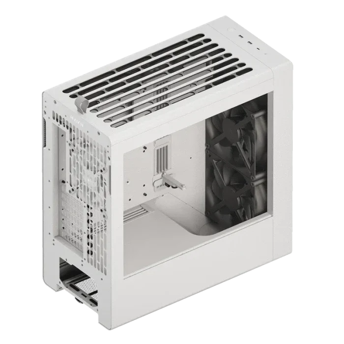 Aerocool HAVN BF 360 Flow | EATX Mid-Tower | 360mm AIO Support | 7-Fan Capacity | Adjustable GPU Bracket - New - Image 3