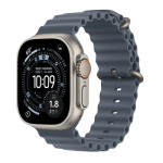Apple iWatch Ultra 3 | 49mm | Natural Titanium | Anchor Blue Ocean Band - New - Image 2