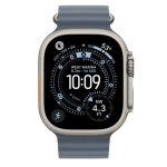 Apple iWatch Ultra 3 | 49mm | Natural Titanium | Anchor Blue Ocean Band - New