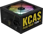 Aerocool KCAS Plus Gold | 750W RGB PSU | 80+ Gold Certified | ATX 24-Pin | 3x PCIe 6+2-Pin - New - Image 3