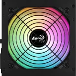 Aerocool KCAS PLUS Gold 850W RGB PSU – ATX 24 PIN; 2x 4+4PIN CPU; 8x SATA; 4x PATA; 3x PCIe 6+2PIN.