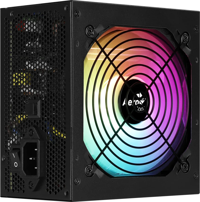 Aerocool KCAS Plus Gold 850W RGB PSU | 850W Output | 80 Plus Gold | ATX 24-Pin | RGB Lighting - New - Image 2