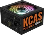 Aerocool KCAS Plus Gold 850W RGB PSU | 850W Output | 80 Plus Gold | ATX 24-Pin | RGB Lighting - New - Image 3