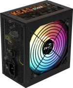 Aerocool KCAS Plus Gold 850W RGB PSU | 850W Output | 80 Plus Gold | ATX 24-Pin | RGB Lighting - New - Image 4