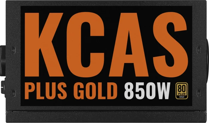 Aerocool KCAS Plus Gold 850W RGB PSU | 850W Output | 80 Plus Gold | ATX 24-Pin | RGB Lighting - New - Image 6
