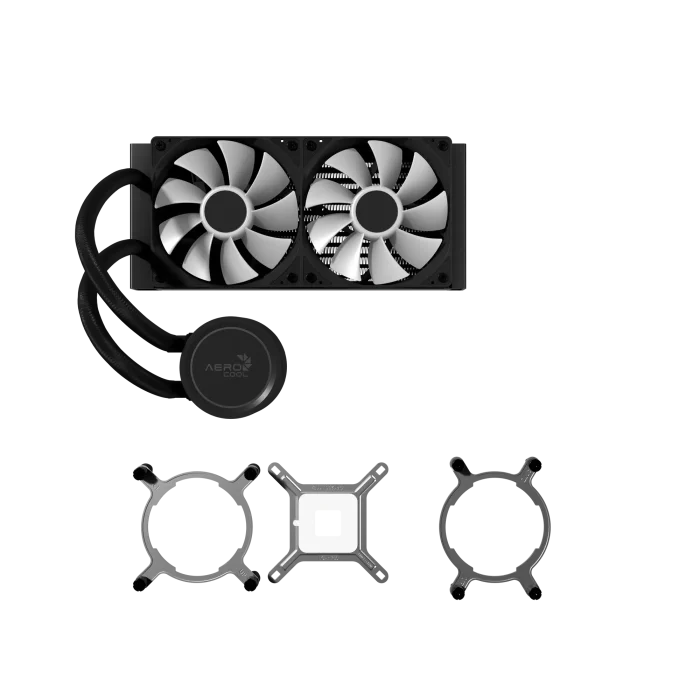Aerocool Abyss L240 | 240mm ARGB Liquid Cooler | Intel LGA1851/LGA1700 | AMD AM4/AM5 - New - Image 3