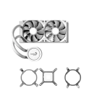 Aerocool Abyss L240 | 240mm Radiator | ARGB Liquid Cooler | Intel & AMD Compatible - New - Image 3