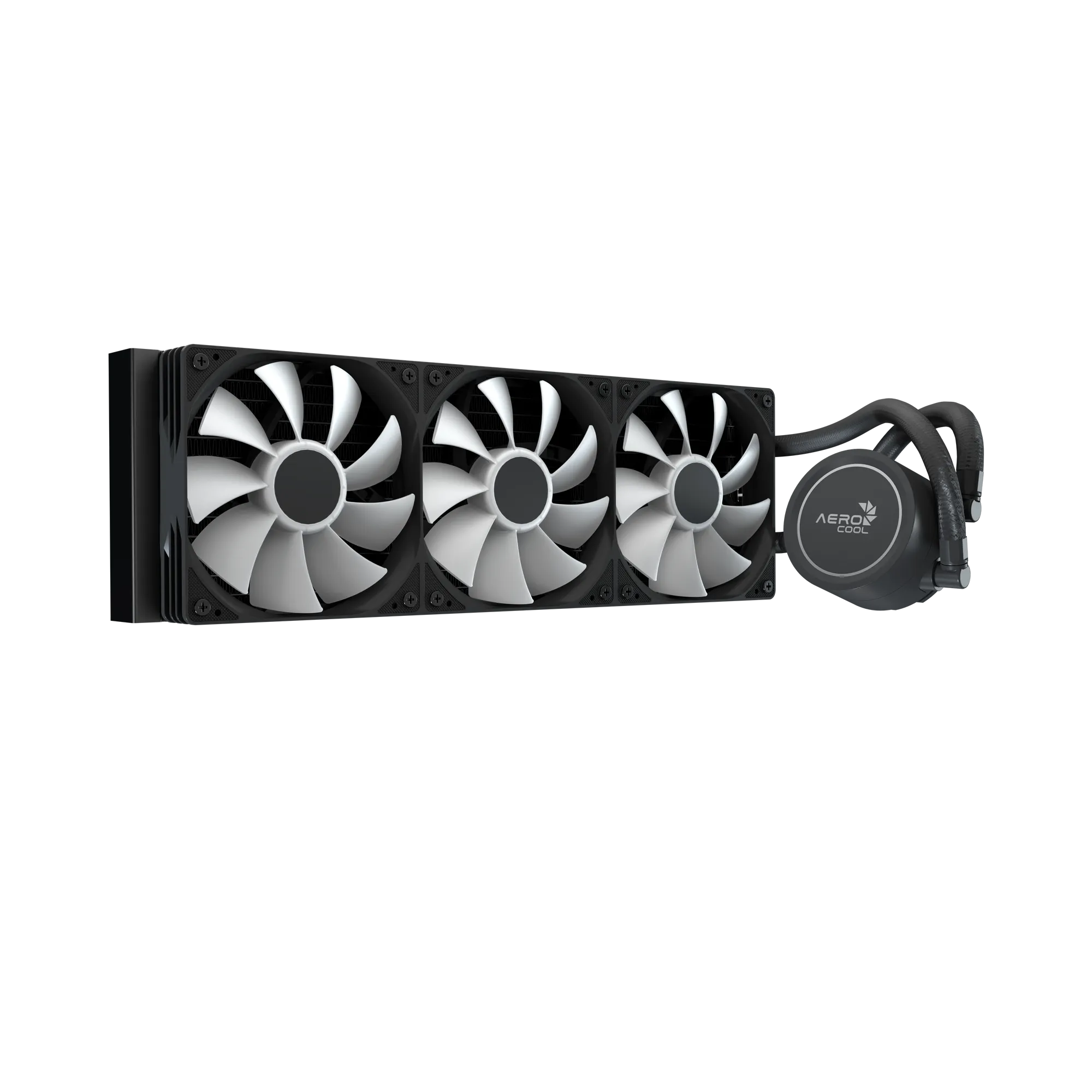 l360-bk-argb_nukf Aerocol Abyss L360 Black – 360mm ARGB Liquid Cooler – Intel LGA1851/LGA1700 – AMD AM4/AM5.