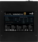 Aerocool LUX Gold 1000W PSU | 80 Plus Gold | ATX 24-Pin | 4x PCIe 6+2-Pin | 8x SATA - New - Image 2