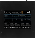 Aerocool LUX Bronze 750W PSU | ATX 24-Pin | 80 Plus Bronze | 750W Rated - New - Image 2