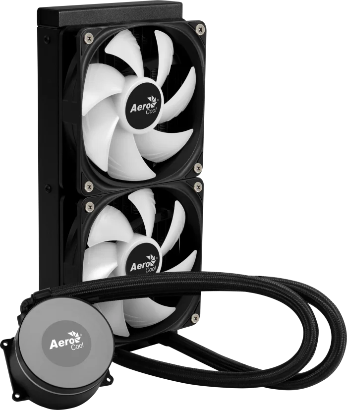 Aerocool Oasis L240 | 240mm Radiator | ARGB Lighting | Intel & AMD Compatible | Liquid CPU Cooler - New - Image 5