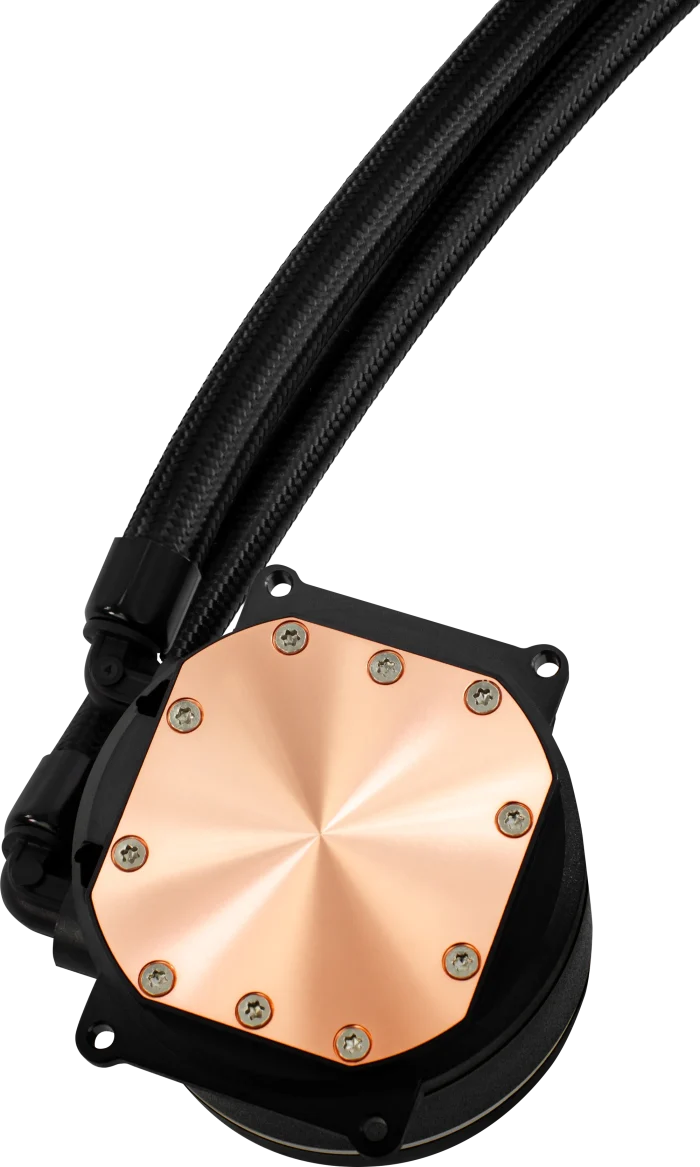 Aerocool Oasis L240 | 240mm Radiator | ARGB Lighting | Intel & AMD Compatible | Liquid CPU Cooler - New - Image 8