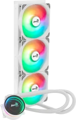 Aerocool Oasis L360 White | 360mm Radiator | ARGB Lighting | Intel LGA1851/LGA1700 Compatible - New - Image 7