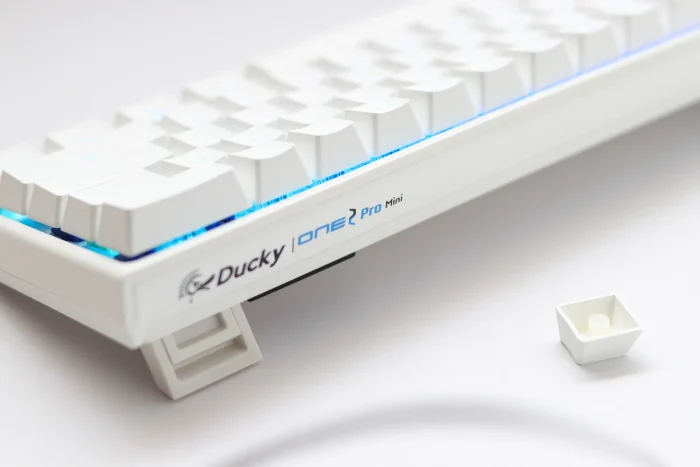 Ducky One 2 Pro | 60% Layout | RGB Backlit | PBT Double Shot Keycaps | Cherry MX Silver - New - Image 3