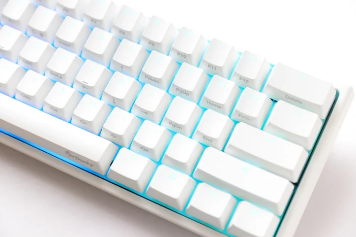 Ducky One 2 Pro | 60% Layout | RGB Backlit | PBT Double Shot Keycaps | Cherry MX Black - New - Image 4