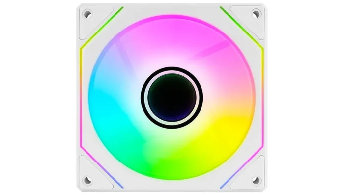 Aerocool Phantom M-3 | 120mm PWM ARGB Fan | White - New - Image 2