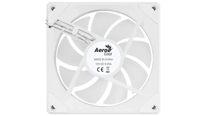 Aerocool Phantom M-3 | 120mm PWM ARGB Fan | White - New - Image 3