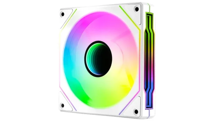 Aerocool Phantom M-3 | 120mm PWM ARGB Fan | White - New - Image 5