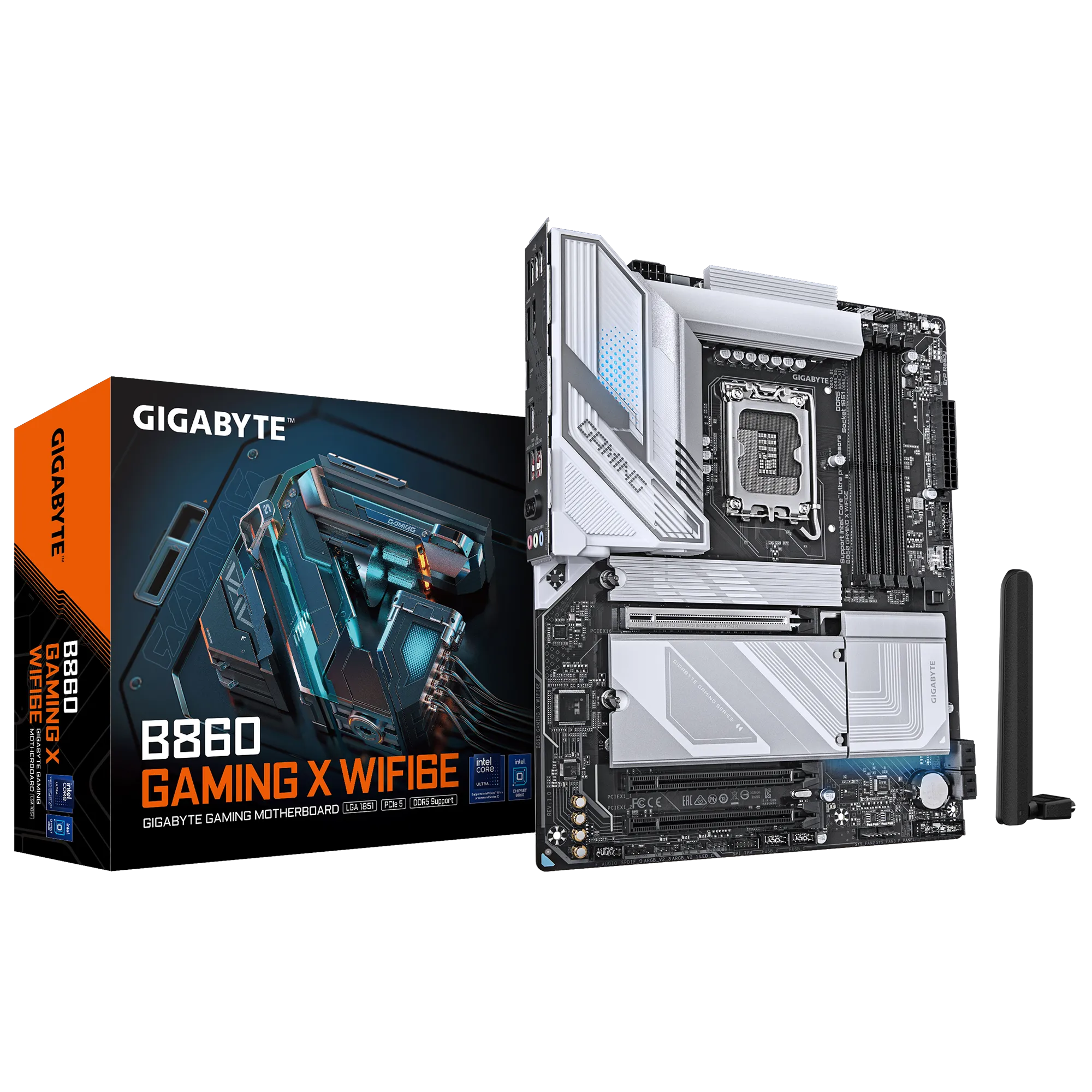 png-2_3d0p GIGABYTE B860 Gaming X WiFi6E | Intel LGA 1851 | 4x DDR5 | 3x M.2 | USB4.0 - New - Image 1