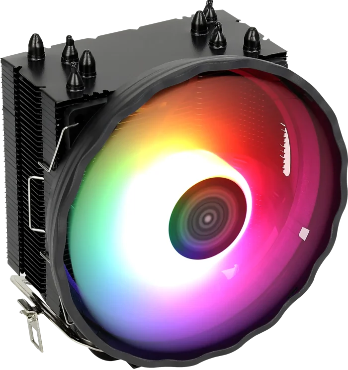 Aerocool Rave 4 ARGB CPU Air Cooler | Aluminum | Up to 130W TDP | LGA 1700/1200/115X & AM4/AM5 - New - Image 5