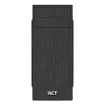 RCT Mid ATX Case with DVD drive slot – Black + 550W; 1x Fan. Up to 1 x 5.25” ODD; 3 x 3.5” HDDs (2 x 3.5”/2.5?) or 4 x 2.5” SSD