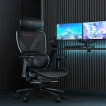 Thunderx3 XTC PRO Ergonomic Chair | Mesh Back | Lumbar Support | Adjustable Armrests | High-Back Design - New - Image 5