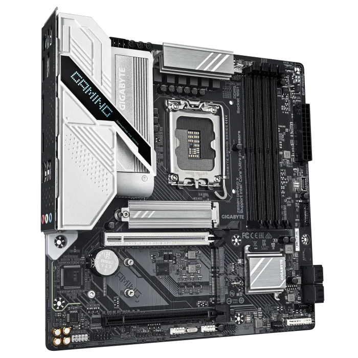 GIGABYTE Z890M Gaming X | Intel Z890 Chipset | LGA 1851 Socket | DDR5 Support | mATX Form Factor - New - Image 3