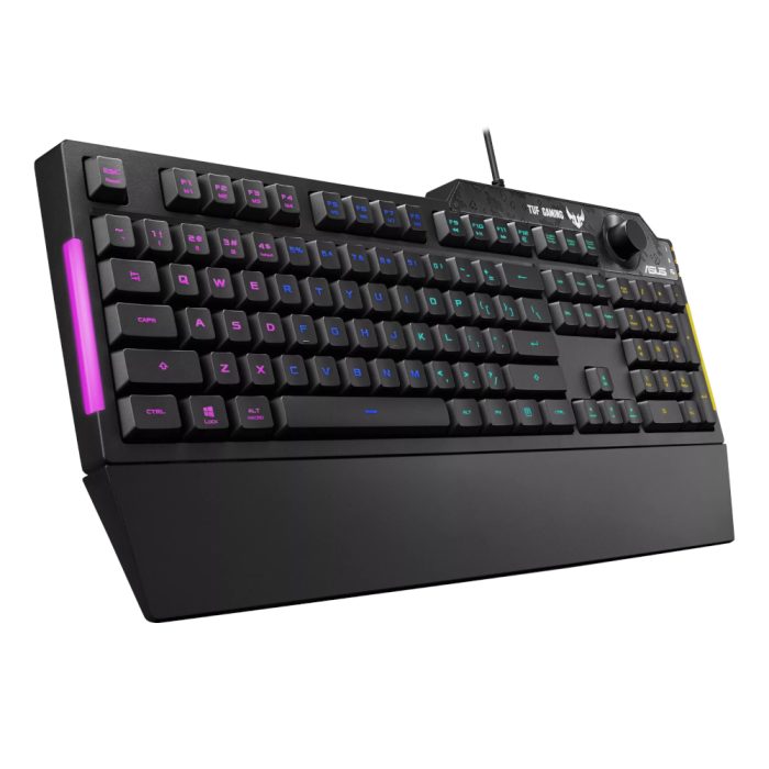 Asus TUF Gaming K1 Full-size RGB Gaming Keyboard - Image 2