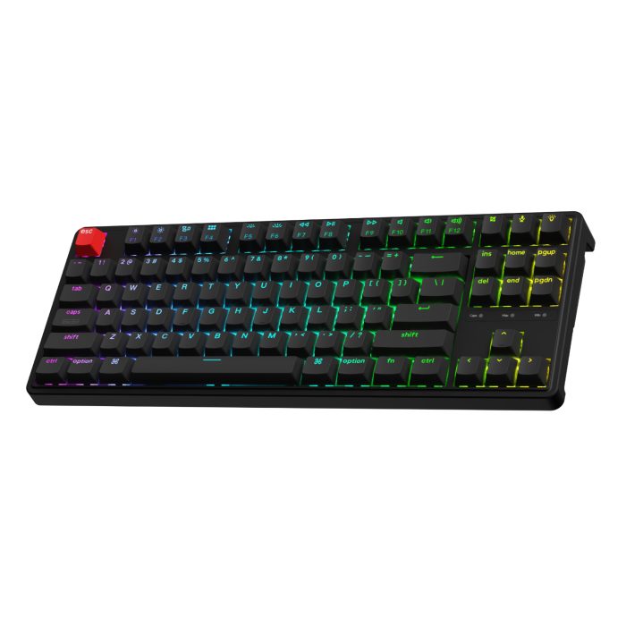 Keychron C3 Pro 8K QMK RGB Wired Mechanical Keyboard (80% Layout, Red Super Switch Hot-Swappable) - Image 3