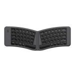 Keychron B11 Pro Ultra-Slim Wireless Foldable Keyboard Alice Layout – Space Gray