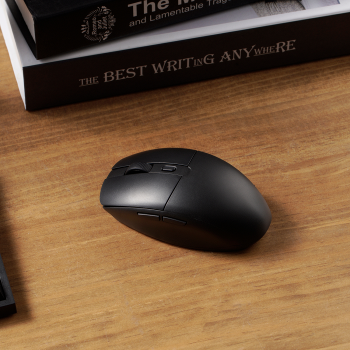 Keychron BM22-A9 1K Huano Micro Switch Wireless Mouse (BT/2.4GHz/Wired) - Black - Image 7