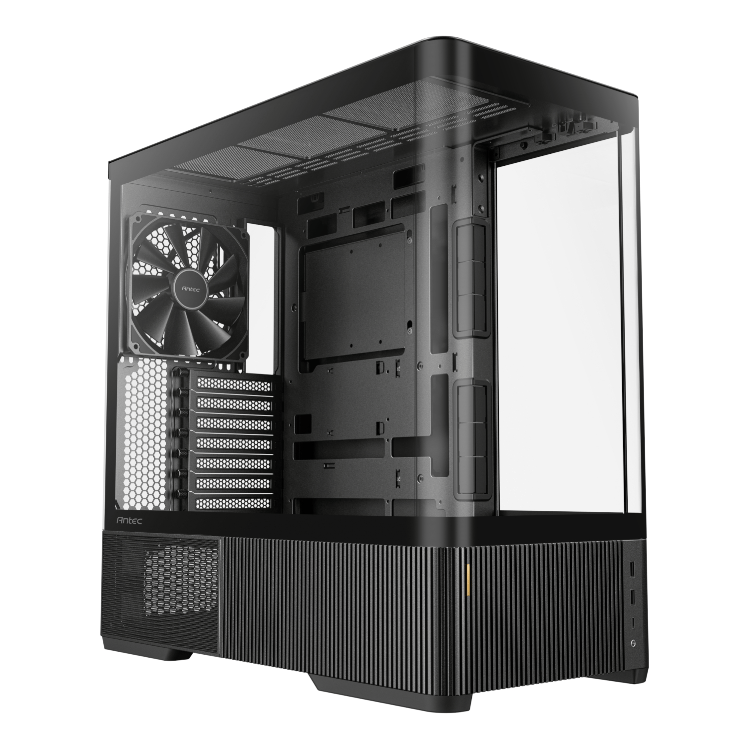Antec C6 CURVED AIR ATX | Micro-ATX | ITX Mid-Tower Gaming Chassis – Black