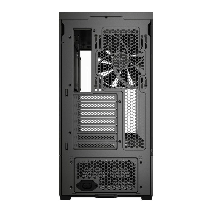 Antec C6 CURVED AIR ATX | Micro-ATX | ITX Mid-Tower Gaming Chassis - Black - Image 5