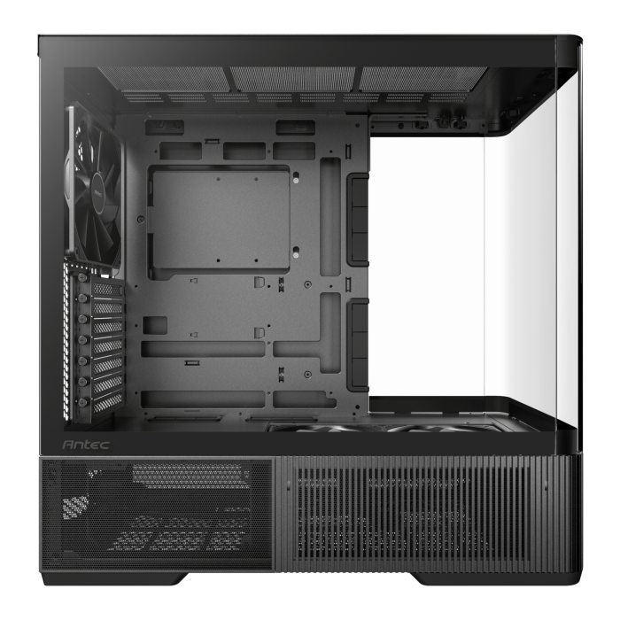 Antec C6 CURVED AIR ATX | Micro-ATX | ITX Mid-Tower Gaming Chassis - Black - Image 6