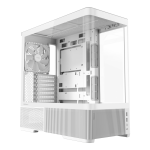 Antec C6 CURVED AIR ATX | Micro-ATX | ITX Mid-Tower Gaming Chassis – White