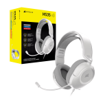 Corsair HS35 v3 Wired Gaming Headset - White - Image 4