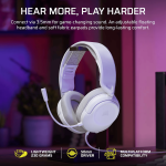 Corsair HS35 v3 Wired Gaming Headset - White - Image 6