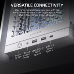 Corsair FRAME 4000D RS ARGB Modular Mid-Tower PC Case - White - Image 6