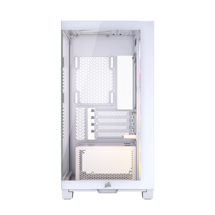 Corsair 2800X RS-R ARGB Micro-ATX PC Case – White - Image 2