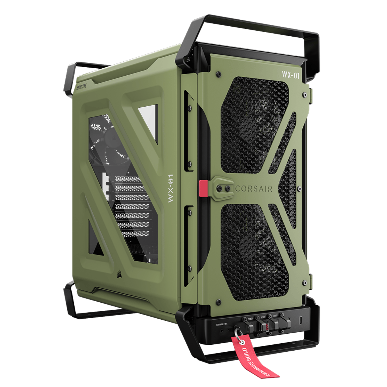 Corsair WARTHOG RS Airflow Mid-Tower Case – Olive