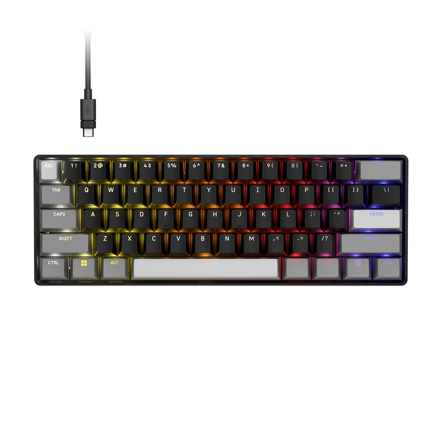 Corsair CLIPPER PRO MINI 60 Hall Effect Gaming Keyboard – Black