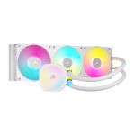 Corsair iCUE LINK TITAN 360 RX RGB AIO Liquid CPU Cooler – White