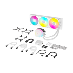 Corsair iCUE LINK TITAN 360 RX RGB AIO Liquid CPU Cooler - White - Image 4