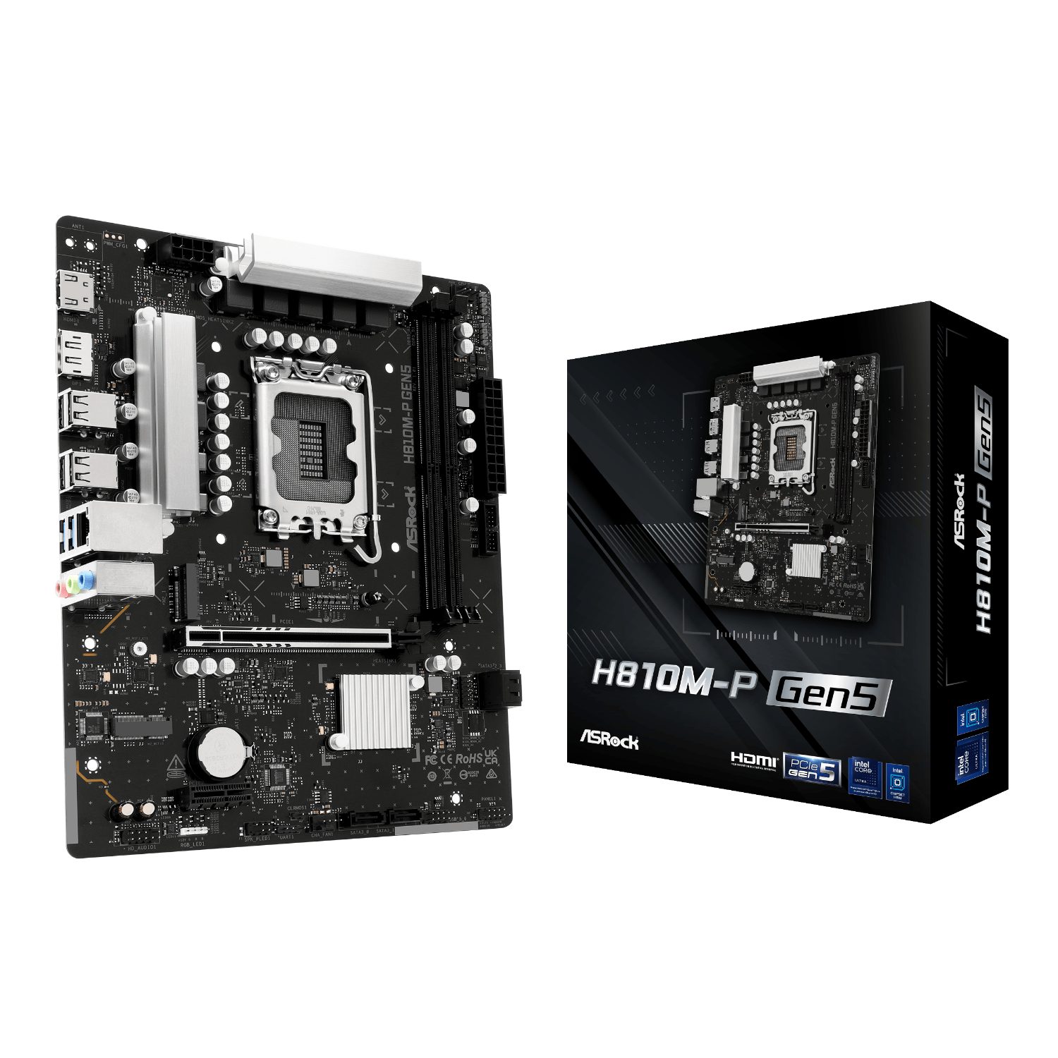 H810M-P_GEN5_ASROCK_H810M-P_Gen_5_Intel_LGA_1851_M-AT_wr_01 ASROCK H810M-P Gen 5 Intel LGA 1851 M-ATX Motherboard