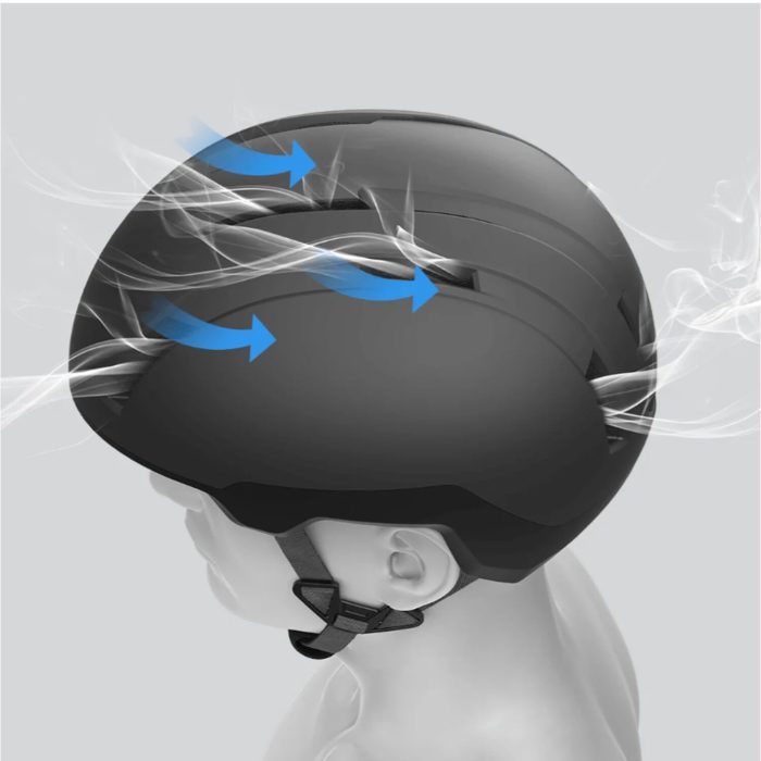 Xiaomi Electric Scooter Riding Helmet | Dual-Layer PC & EPS | 10-Vent Design | Adjustable Fit | 280g Lightweight - New - Image 8